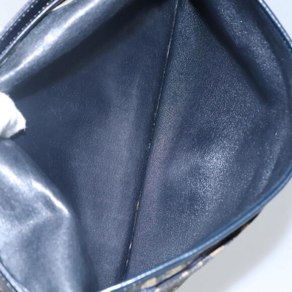 DIOR Trotter Canvas Shoulder Bag Navy - Picture 11 of 16